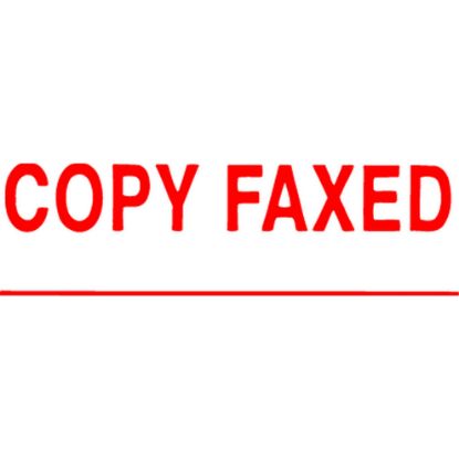 Picture of XSTAMPER CX-BN 1546 COPY FAXED RED
