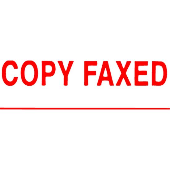 Picture of XSTAMPER CX-BN 1546 COPY FAXED RED