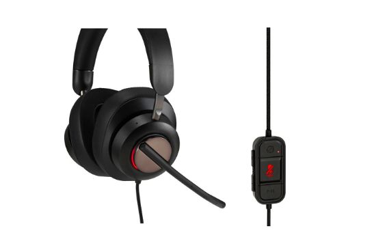 Picture of KTG H2000 USB-C OVEREAR WIRED HEADSET