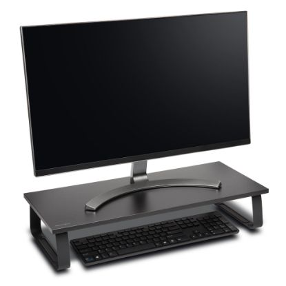 Picture of KTG EXTRA WIDE MONITOR STAND BLK