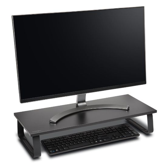 Picture of KTG EXTRA WIDE MONITOR STAND BLK