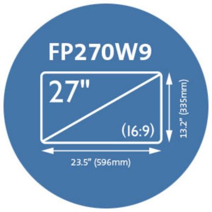 Picture of KTG PRIVACY SCREEN FOR 27" 16:9 MONITORS