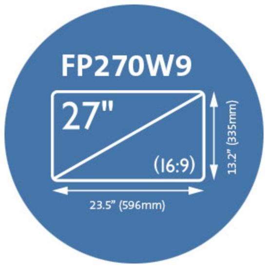 Picture of KTG PRIVACY SCREEN FOR 27" 16:9 MONITORS