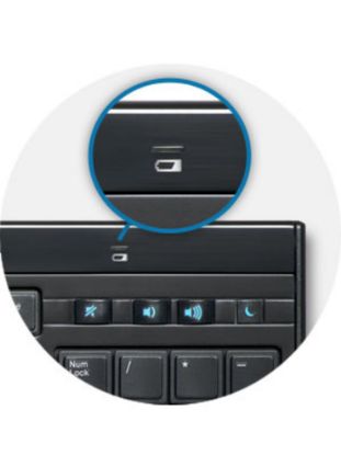 Picture of KTG SLIMTYPE FULL SIZE WIRELESS KEYBOARD
