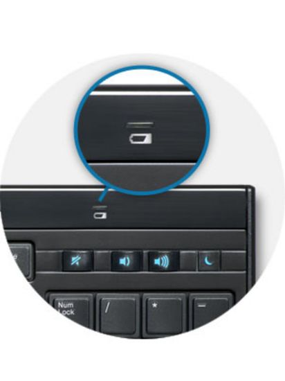 Picture of KTG SLIMTYPE FULL SIZE WIRELESS KEYBOARD