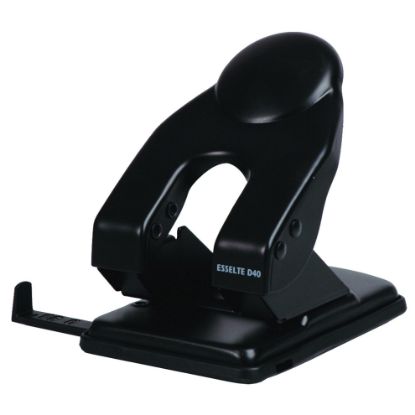 Picture of ESSELTE PUNCH D40 2 HOLE 40 SHEET BLACK