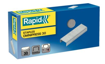 Picture of RAPID STAPLES OMNIPRESS 6MM BX5000