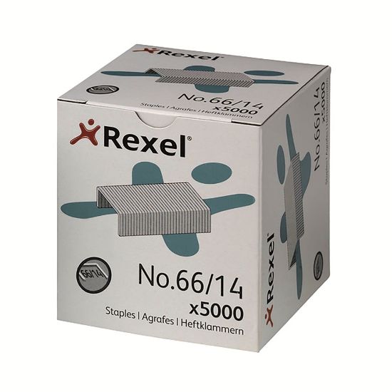 Picture of RXL STAPLES NO.66 (14MM) 5000BX