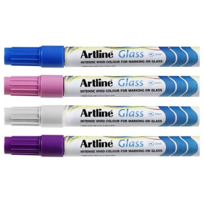 Picture of ARTLINE GLASS MARKER 2MM ASSORTED