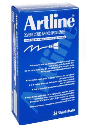 Picture of ARTLINE 750 LAUNDRY MARKER WHITE BX12