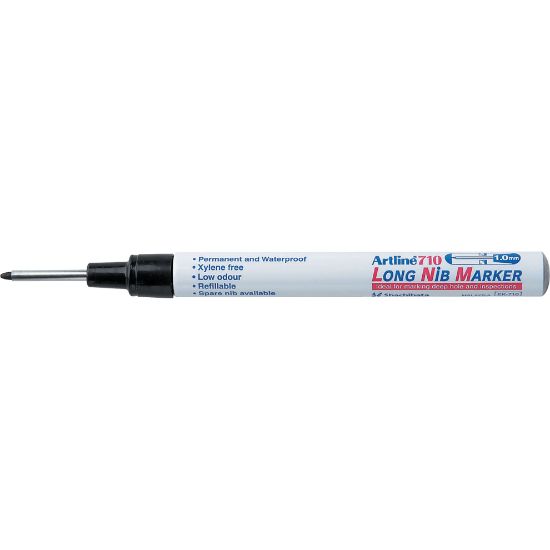 Picture of ARTLINE 710 LONG NIB MARKER BLACK