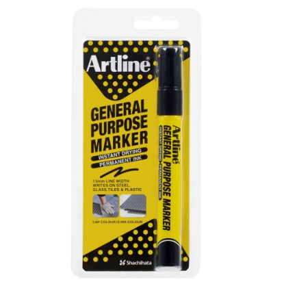 Picture of ARTLINE GENERAL PURPOSE MARKER BLACK HS