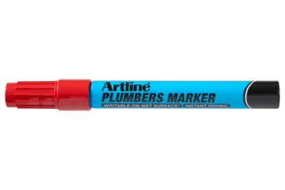 Picture of ARTLINE PLUMBERS MARKER RED
