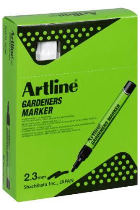 Picture of ARTLINE GARDENERS MARKER WHITE