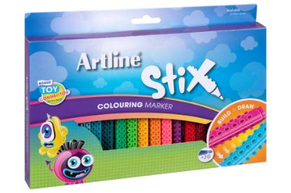 Picture of ARTLINE STIX COLOURING MARKER 20PK