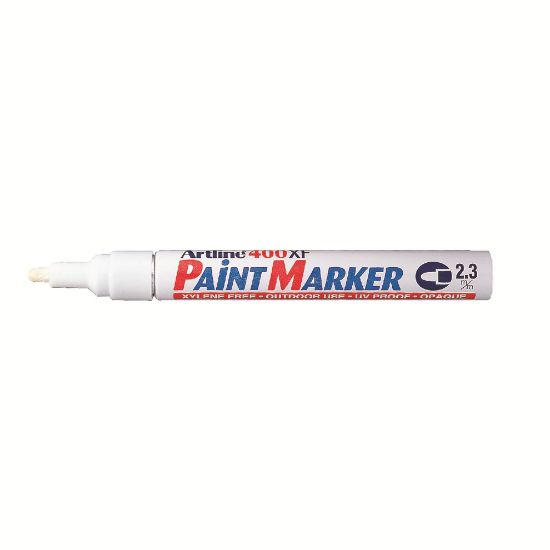 Picture of ARTLINE 400 PAINT MARKER WHITE BX15