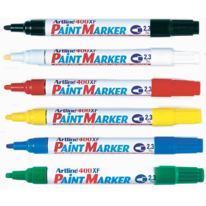Picture of ARTLINE 400 PAINT MARKER 6 COLOUR ASST