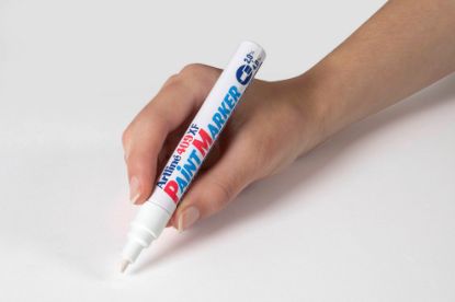 Picture of ARTLINE 409 PAINT MKR CHISEL NIB WHITE