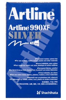 Picture of ARTLINE 990 METALLIC MARKER SILVER
