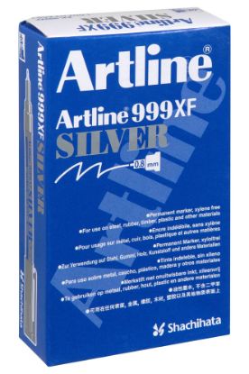 Picture of ARTLINE 999 METALLIC MARKER SILVER