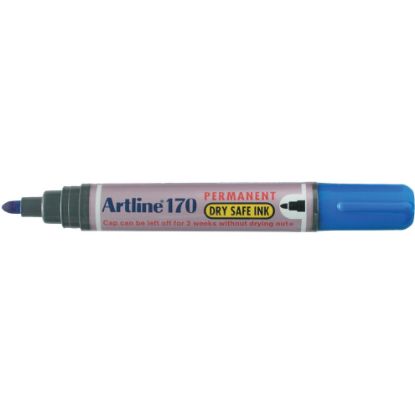 Picture of ARTLINE 170 DRY SAFE PERM MARKER BLUE