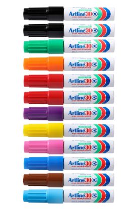 Picture of ARTLINE 30 PERMANENT MKR ASST 10 COLOURS