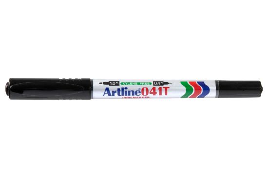Picture of ARTLINE 041T BI-NIB PERM MARKER BLACK