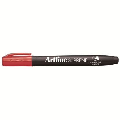 Picture of ARTLINE SUPREME PERMANENT MARKER RED AM