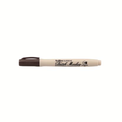 Picture of ARTLINE SUPREME BRUSH MKR DARK BROWN AM