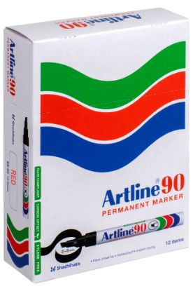 Picture of ARTLINE 90 PERMANENT MARKER RED