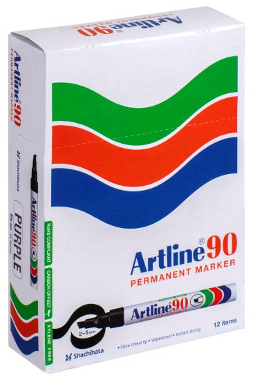 Picture of ARTLINE 90 PERMANENT MARKER PURPLE