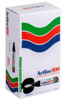 Picture of ARTLINE 100 PERMANENT MARKER RED