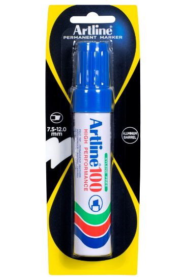 Picture of ARTLINE 100 PERMANENT MKR BLUE HS