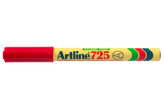 Picture of ARTLINE 725 PERMANENT MARKER RED