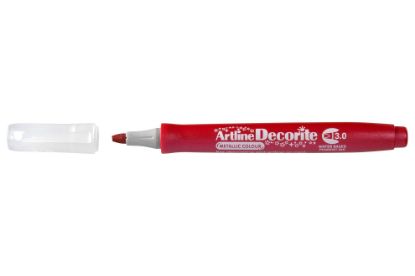 Picture of ARTLINE DECORITE METALLIC 3.0MM MET RED