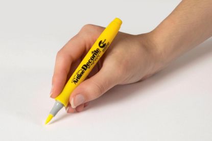 Picture of ARTLINE DECORITE STANDARD BRUSH YELLOW