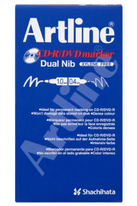 Picture of ARTLINE 841 CDR DVD MKR TWIN NIB BLACK
