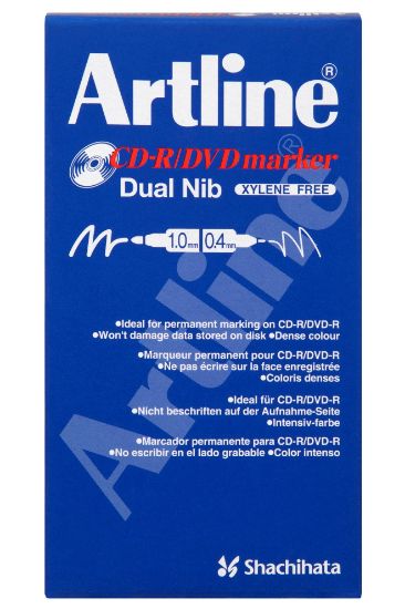 Picture of ARTLINE 841 CDR DVD MKR TWIN NIB BLACK