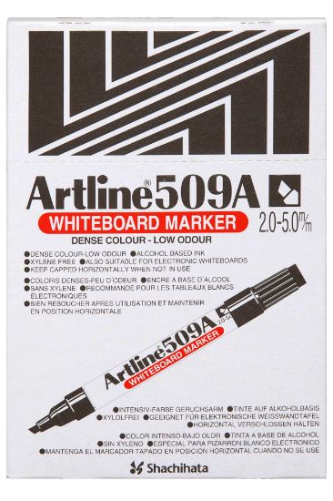 Picture of ARTLINE 509A WHITEBOARD MARKER BLACK