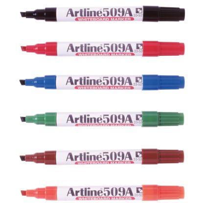 Picture of ARTLINE 509A WHITEBOARD MKR 6 COL ASST
