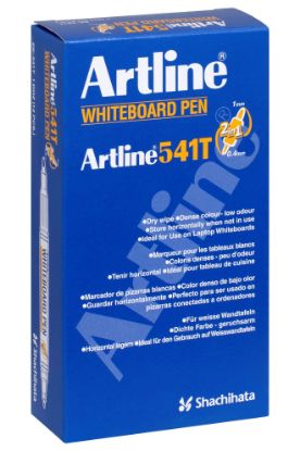 Picture of ARTLINE 541T DUAL NIB F WBOARD MKR BLK