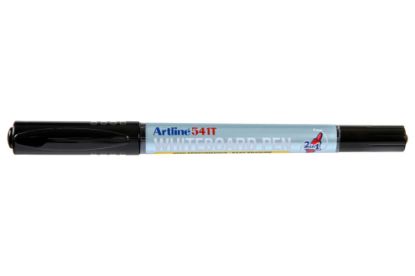Picture of ARTLINE 541T DUAL NIB WB MKR BLK PK2 HS