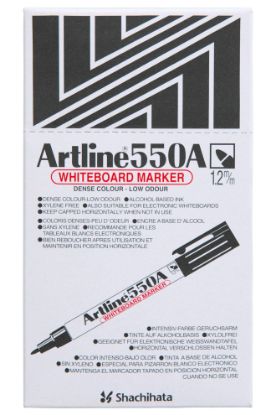 Picture of ARTLINE 550A WHITEBOARD MARKER BLACK