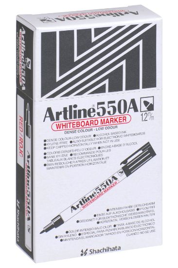 Picture of ARTLINE 550A WHITEBOARD MARKER RED