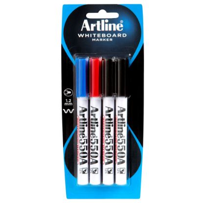 Picture of ARTLINE 550A WBOARD MKR 4PK ASST HS