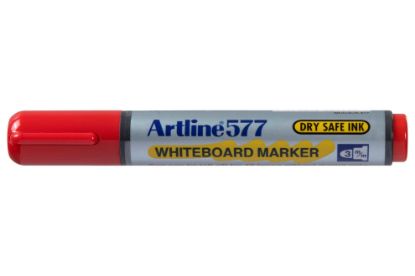 Picture of ARTLINE 577 WHITEBOARD MARKER RED