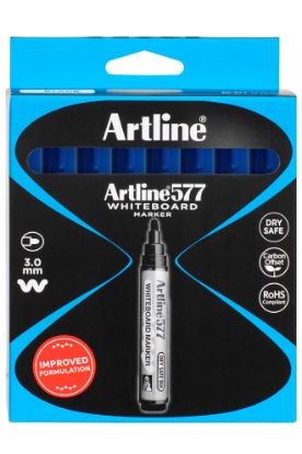 Picture of ARTLINE 577 WHITEBOARD MARKER BLUE