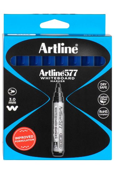 Picture of ARTLINE 577 WHITEBOARD MARKER BLUE