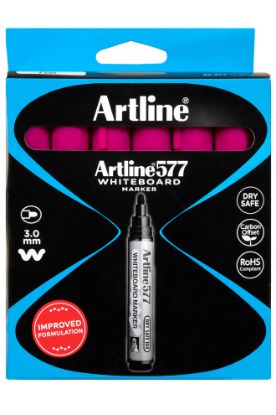 Picture of ARTLINE 577 WHITEBOARD MARKER PINK