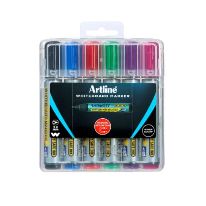 Picture of ARTLINE 577 WHITEBOARD MARKER ASST 6 HC